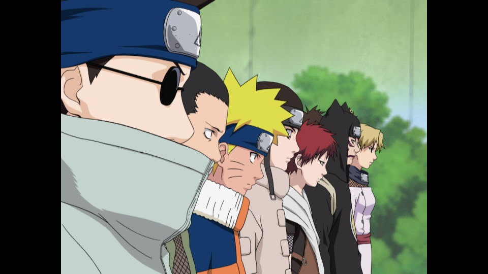 NARUTO‐ナルト‐木ノ葉崩し編 第六十話 白眼VS影分身!オレはぜってー勝つ!!